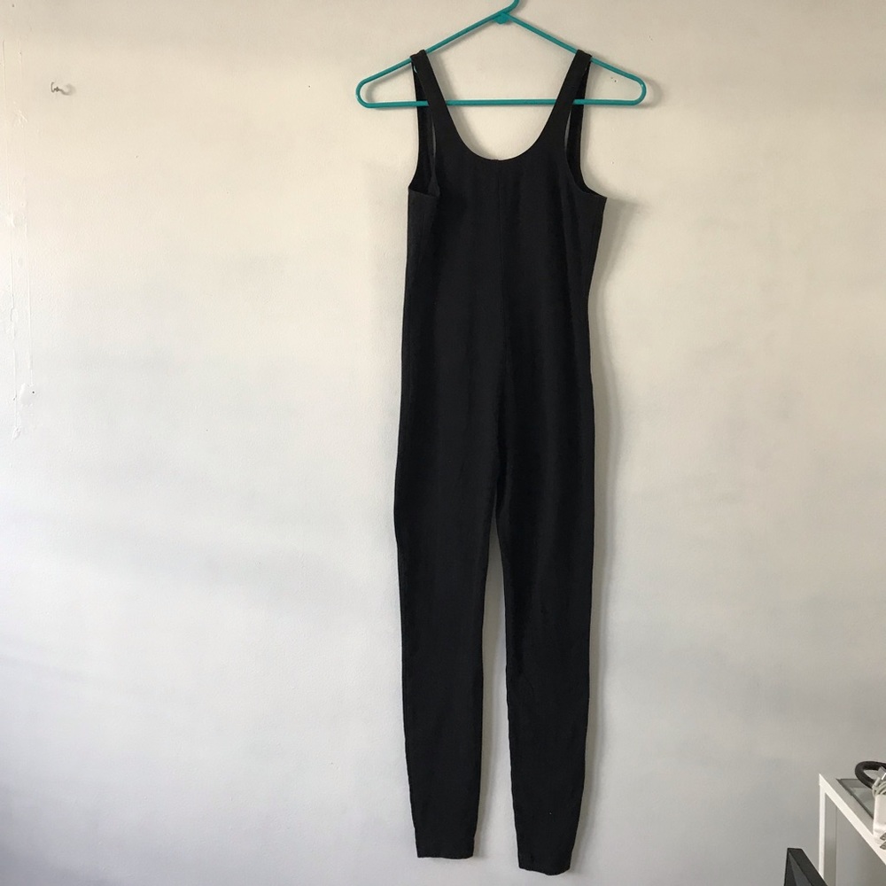 Full black bodysuit